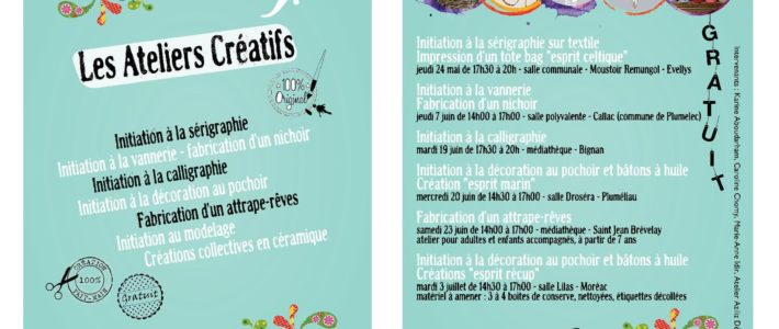 ateliers créatifs