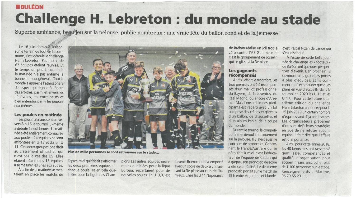 tournoi de foot