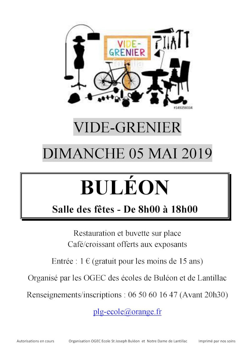 vide grenier buléon