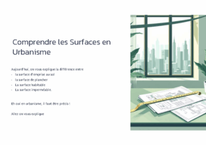 Comprendre les Surfaces en Urbanisme Comprendre les Surfaces en Urbanisme