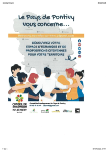 Affiche conseil de développement