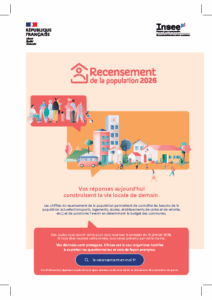 Annonce recensement de la population