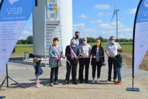 inauguration du parc éolien de Buléon