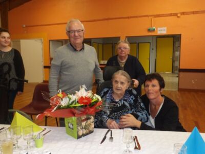 Eugénie Jouannic, 99 ans, la doyenne